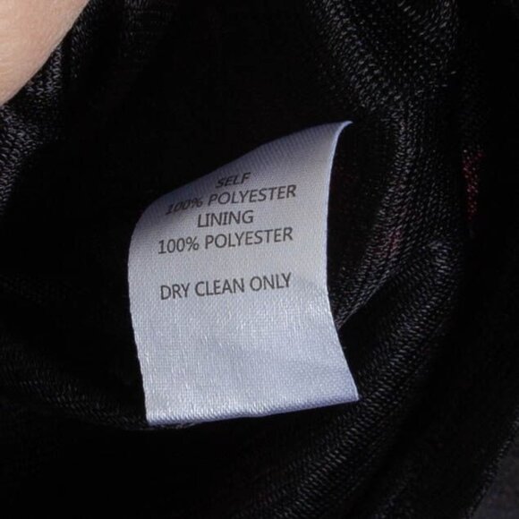 Renamed Womens Floral Crochet Tiered Dress Size M Black Long Sleeve Whimsigoth - Picture 7 of 9